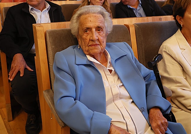 Visitación Macías Manzano, 101 años.