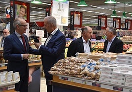 Javier Iglesias, Dominique Alves, Juan Carlos Zaballos y Enrique Sáez.