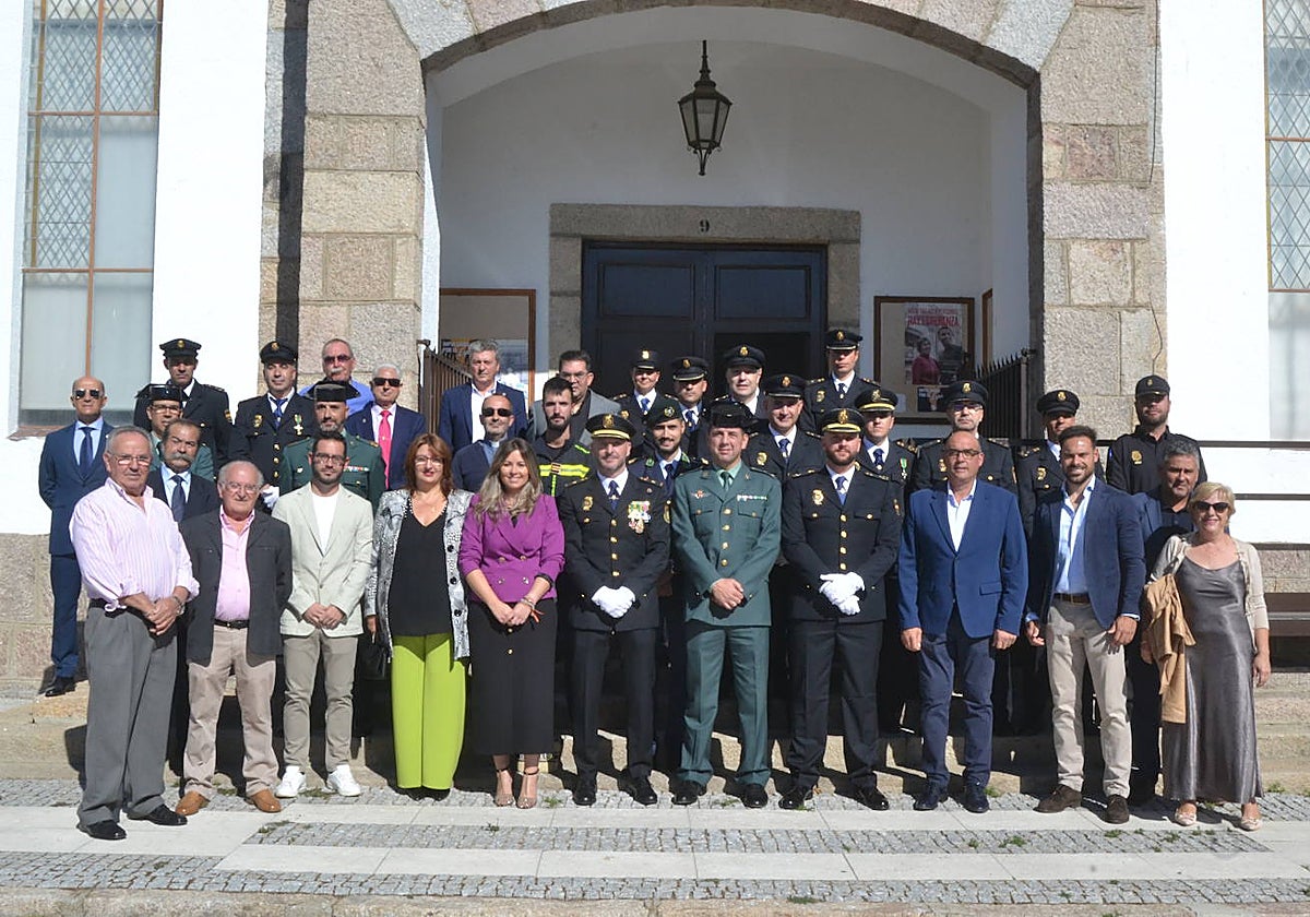 La Policía Nacional de Fuentes de Oñoro celebra a su patrón