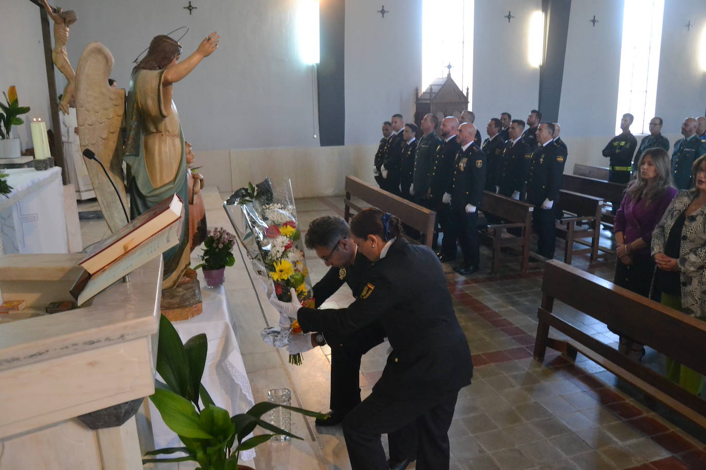 La Policía Nacional de Fuentes de Oñoro celebra a su patrón