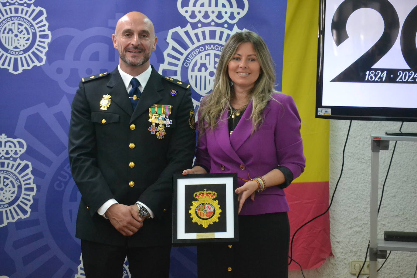 La Policía Nacional de Fuentes de Oñoro celebra a su patrón