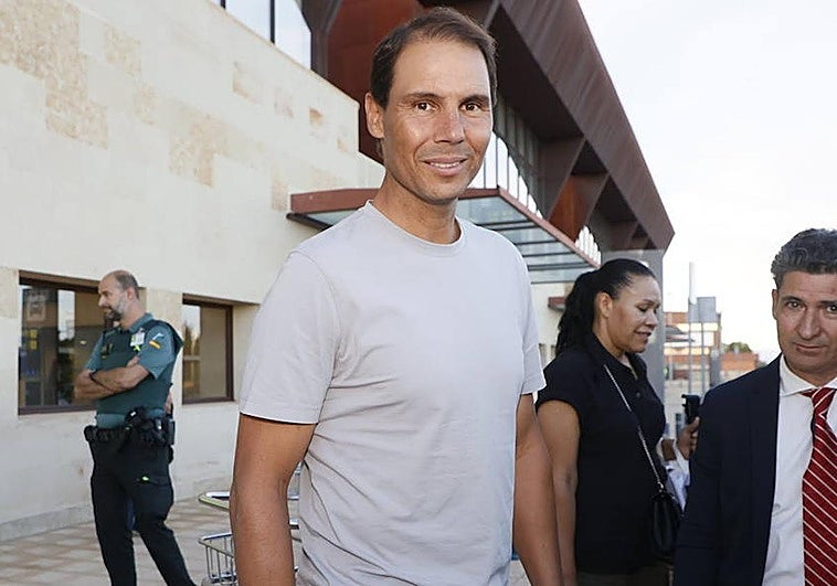 Rafa Nadal ya está en Salamanca