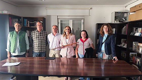 Imagen de la toma de posesión.