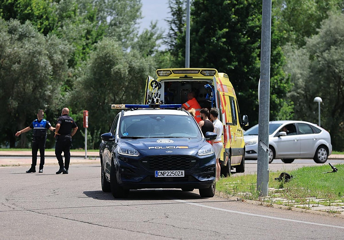 Imagen de archivo de otro accidente de patinete.