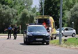 Imagen de archivo de otro accidente de patinete.