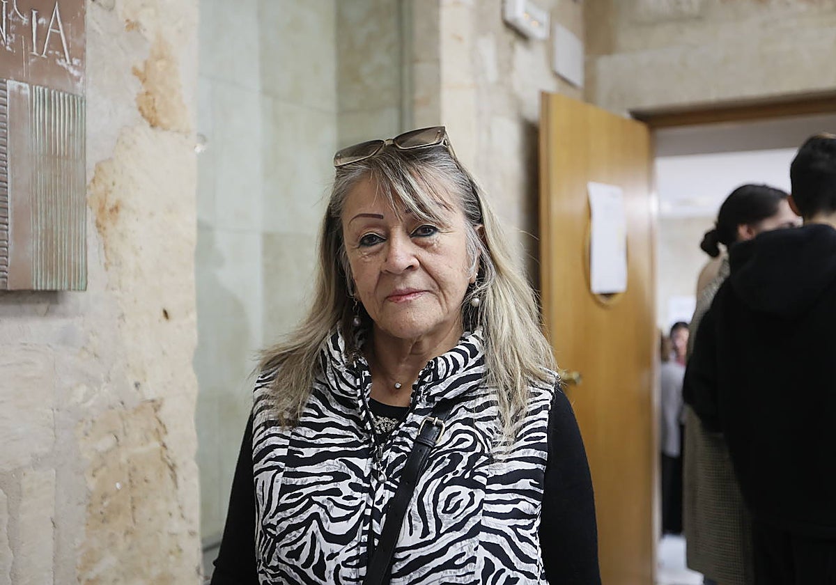 La demandante de empleo Clara Camacho.