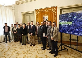 Presentación del proyecto 'CoNEcta Salamanca' el pasado febrero en el Ayuntamiento.