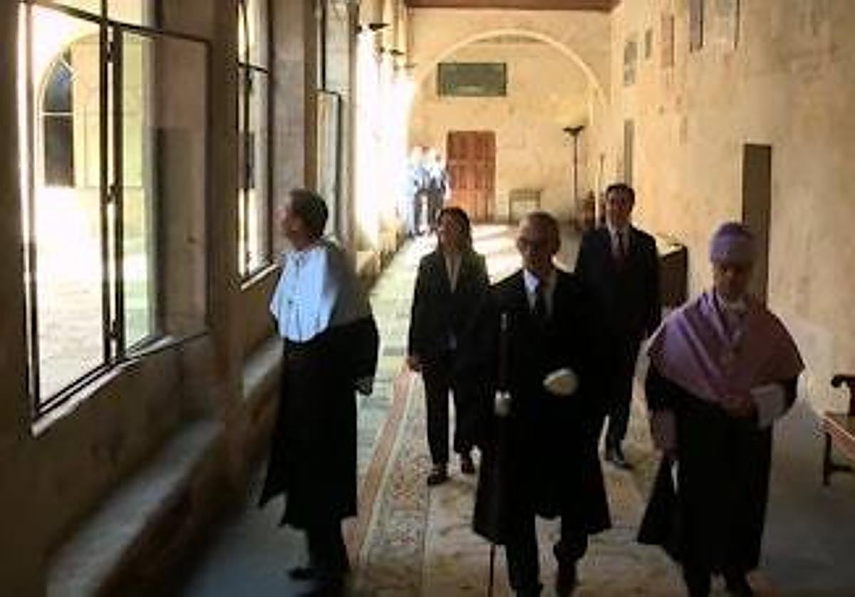 La anecdota del día: Nadal se 'saltó el protocolo' para disfrutar de la belleza del Edificio de Escuelas Mayores