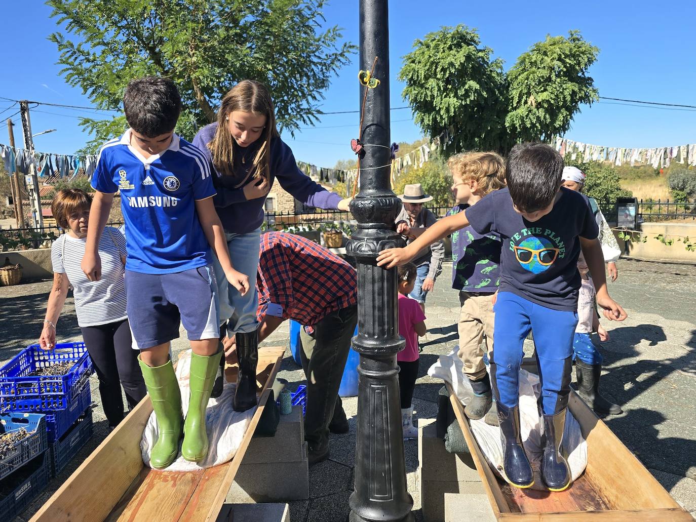 Saelices el Chico se entrega a la Fiesta de la Vendimia