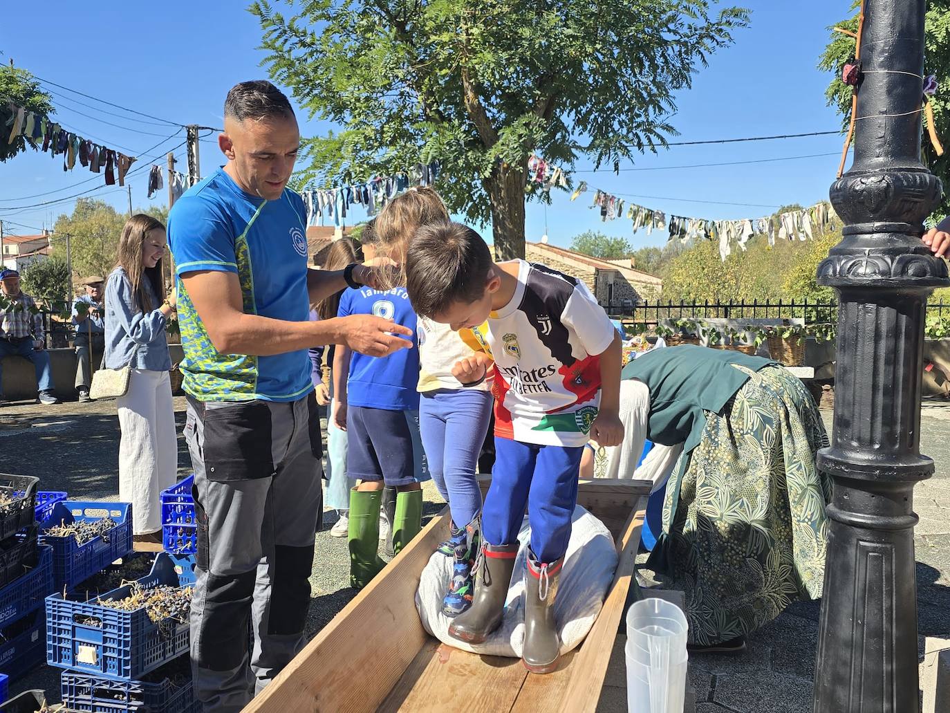 Saelices el Chico se entrega a la Fiesta de la Vendimia