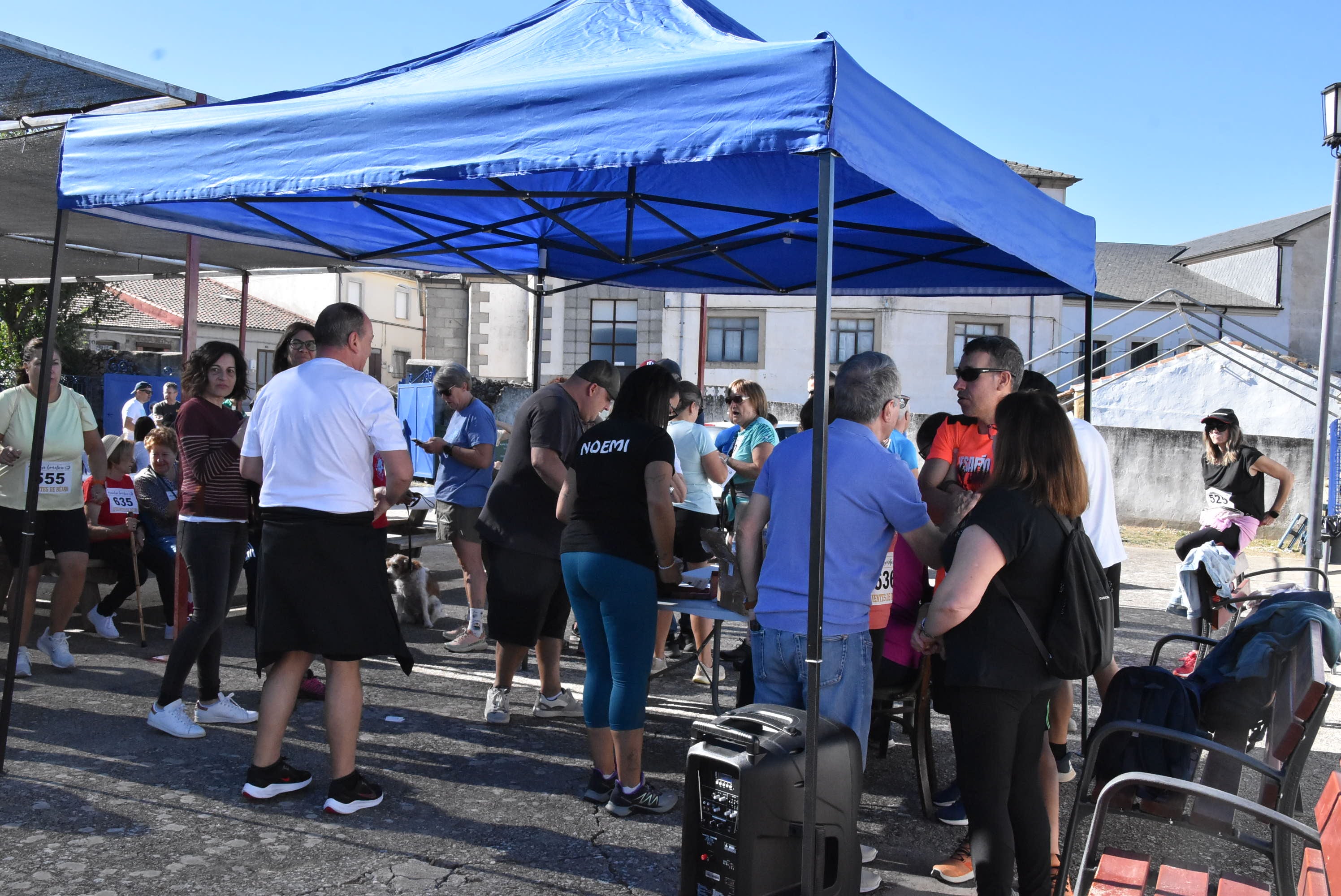 Fuentes de Béjar camina por la esclerosis múltiple