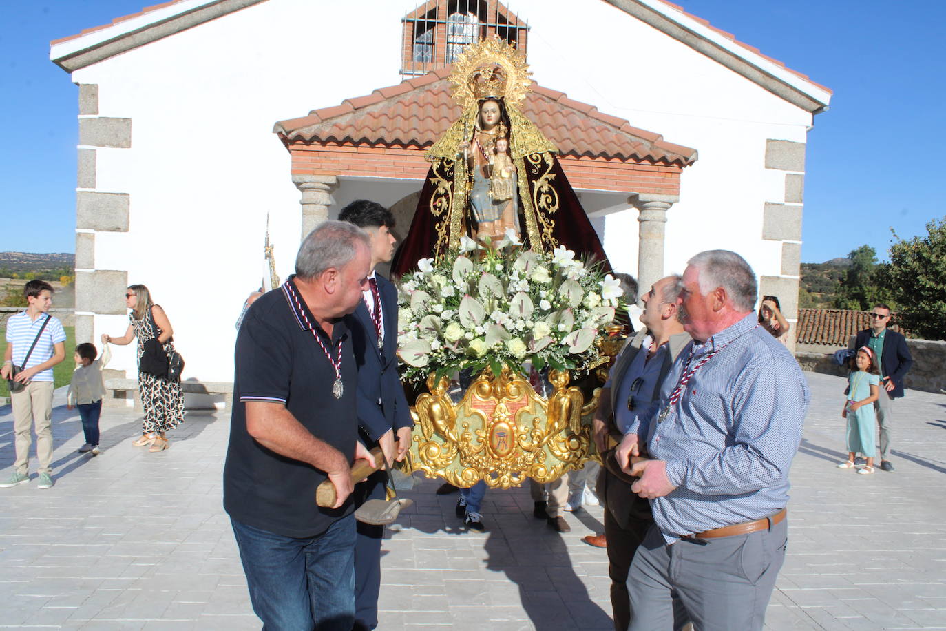 Intensa jornada festiva en Santibáñez de Béjar
