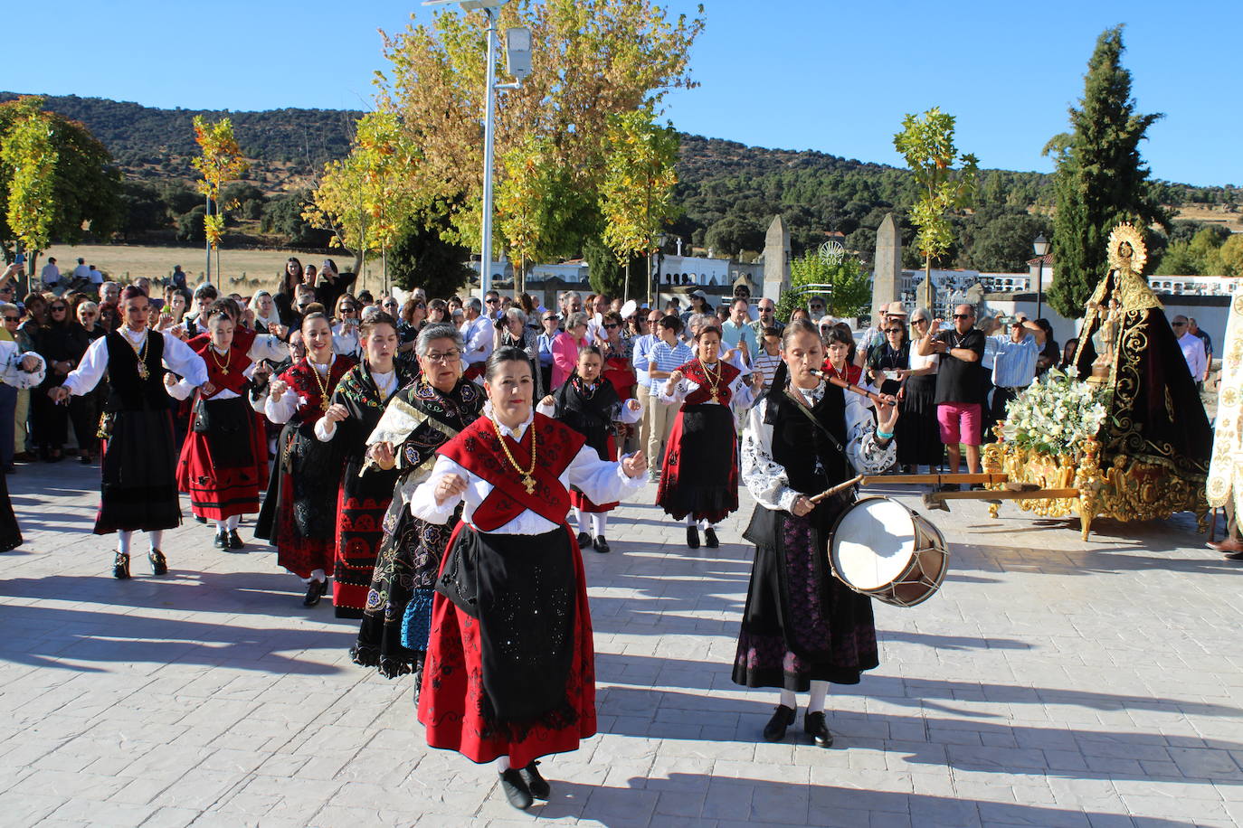 Intensa jornada festiva en Santibáñez de Béjar