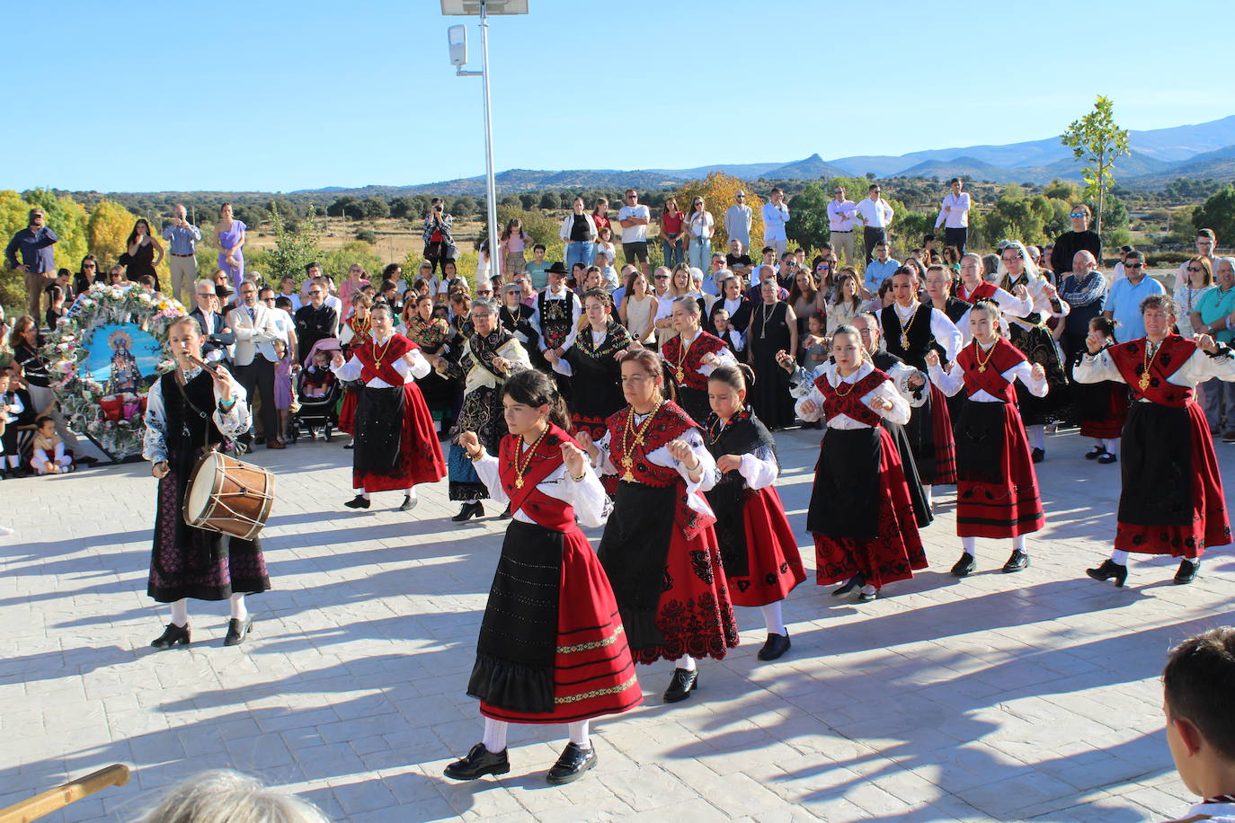 Intensa jornada festiva en Santibáñez de Béjar
