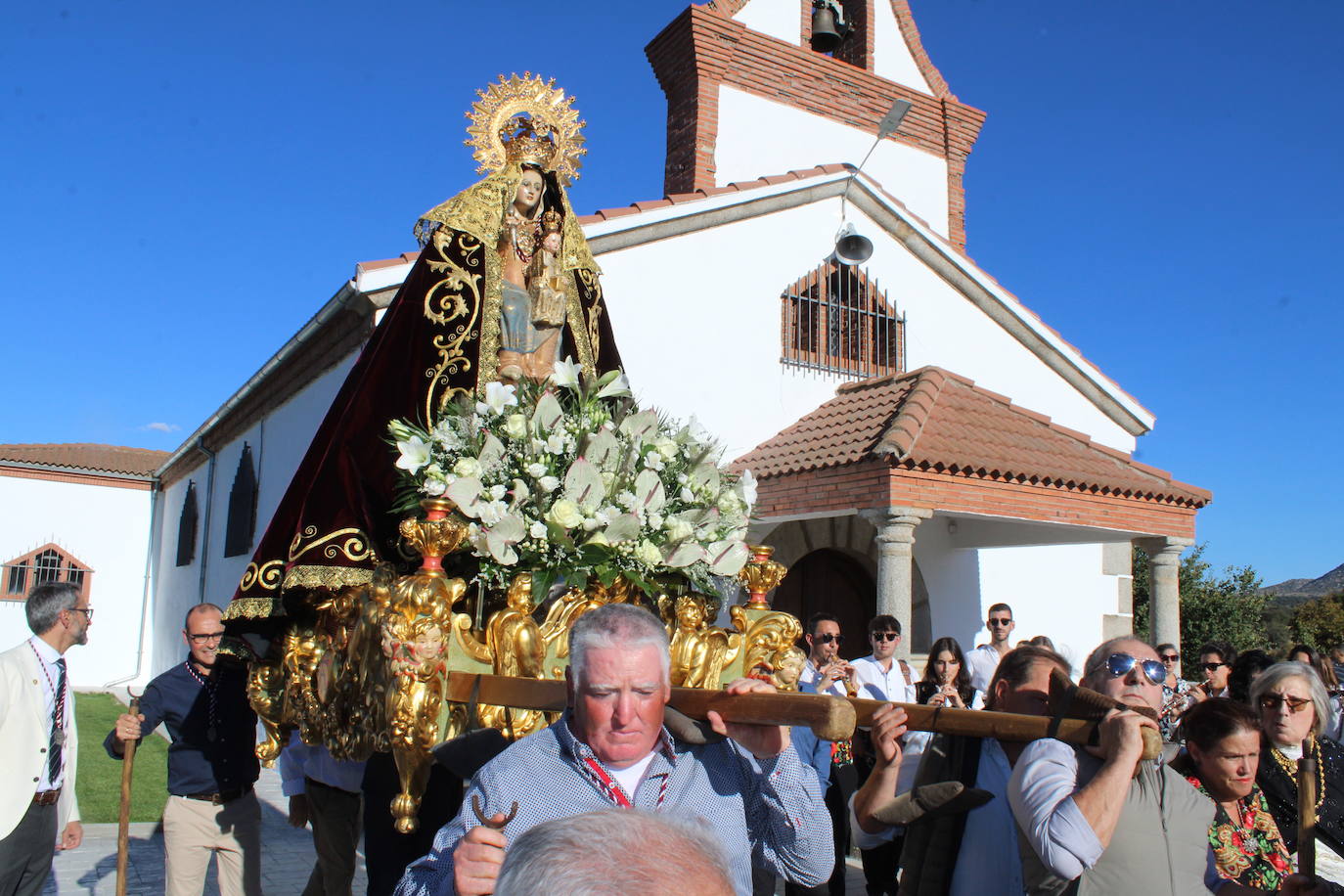 Intensa jornada festiva en Santibáñez de Béjar