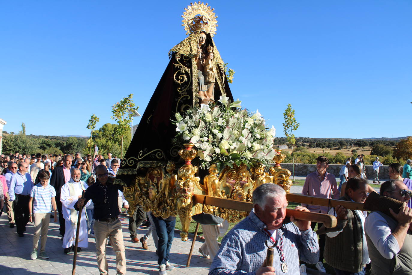 Intensa jornada festiva en Santibáñez de Béjar