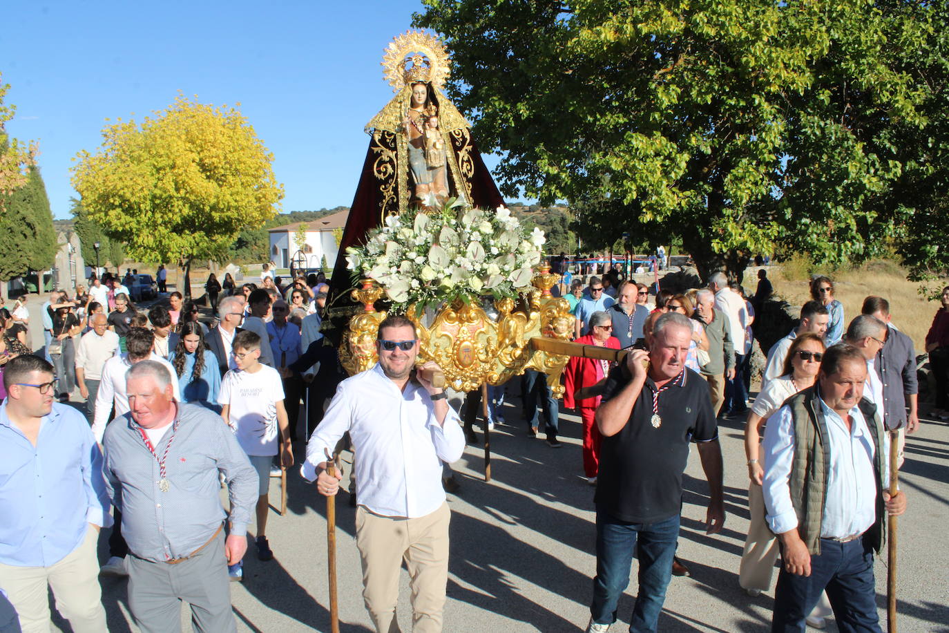 Intensa jornada festiva en Santibáñez de Béjar
