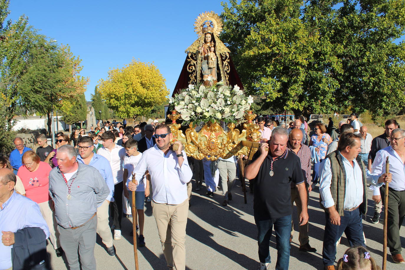 Intensa jornada festiva en Santibáñez de Béjar