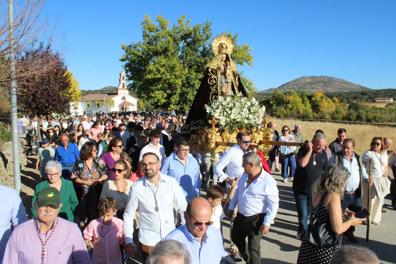 Intensa jornada festiva en Santibáñez de Béjar