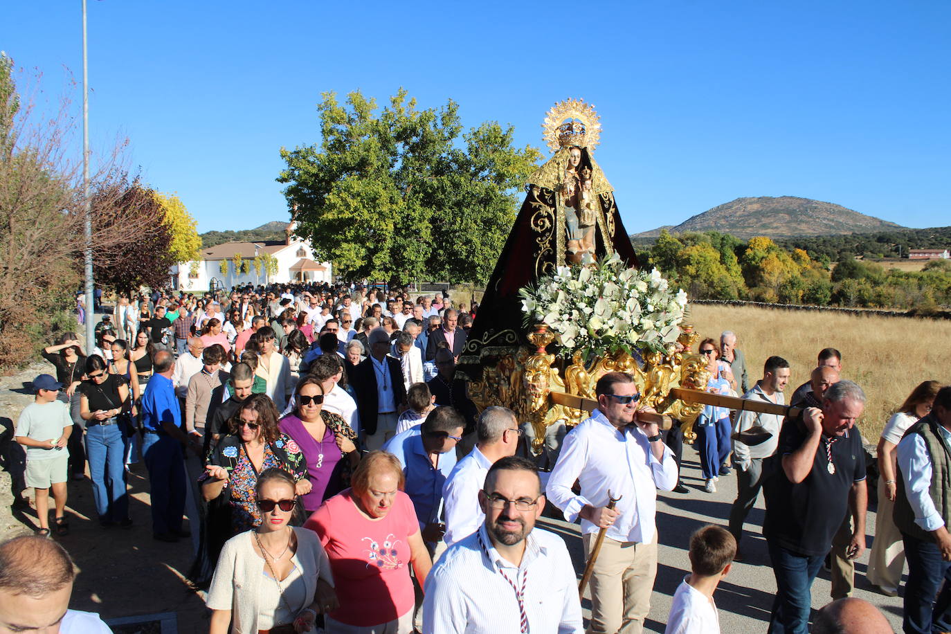 Intensa jornada festiva en Santibáñez de Béjar