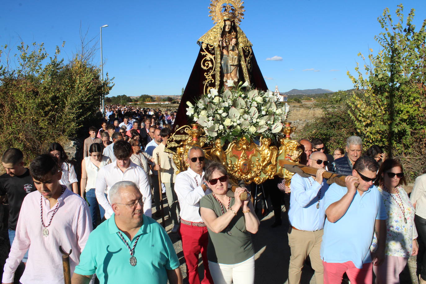 Intensa jornada festiva en Santibáñez de Béjar