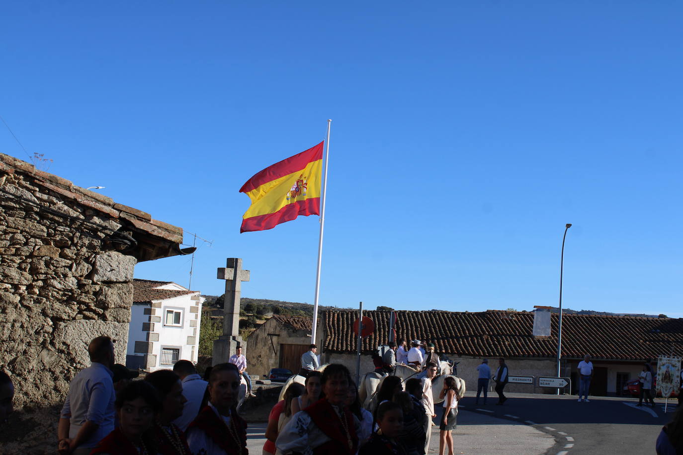 Intensa jornada festiva en Santibáñez de Béjar