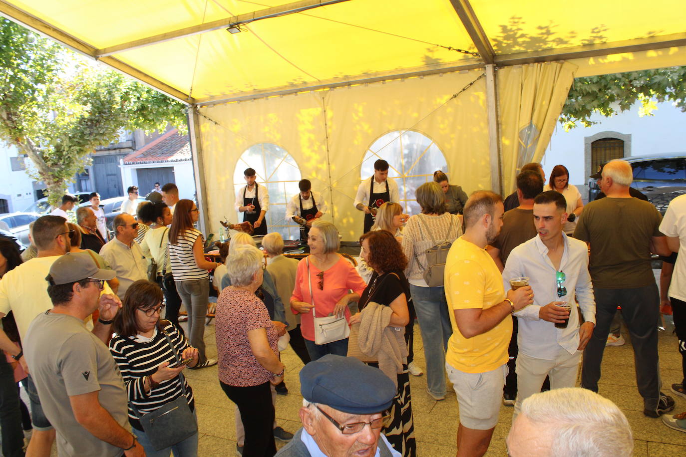 Intensa jornada festiva en Santibáñez de Béjar