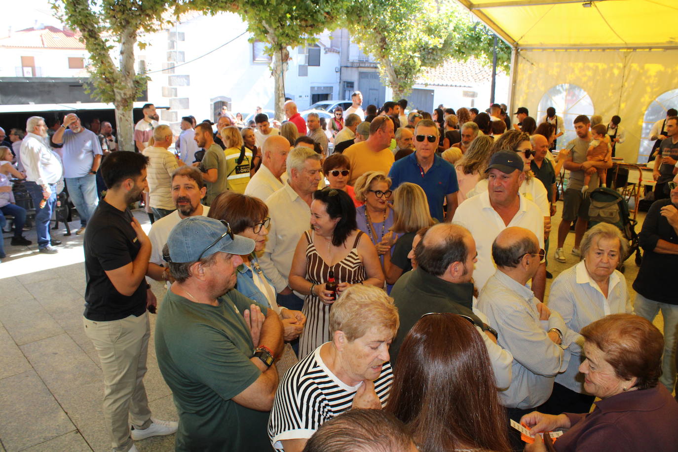 Intensa jornada festiva en Santibáñez de Béjar