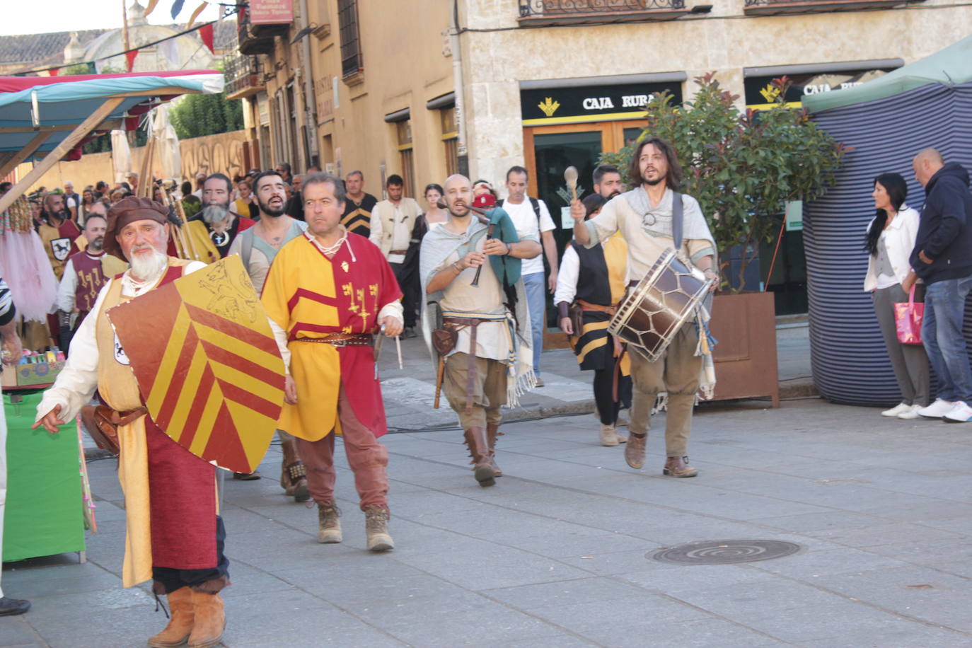 Ciudad Rodrigo despide la VIII Feria Medieval con el poderío de los caballeros