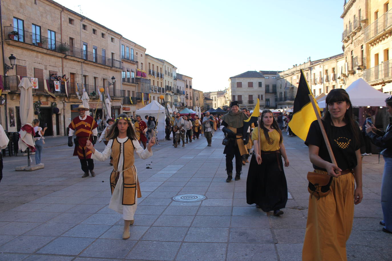 Ciudad Rodrigo despide la VIII Feria Medieval con el poderío de los caballeros