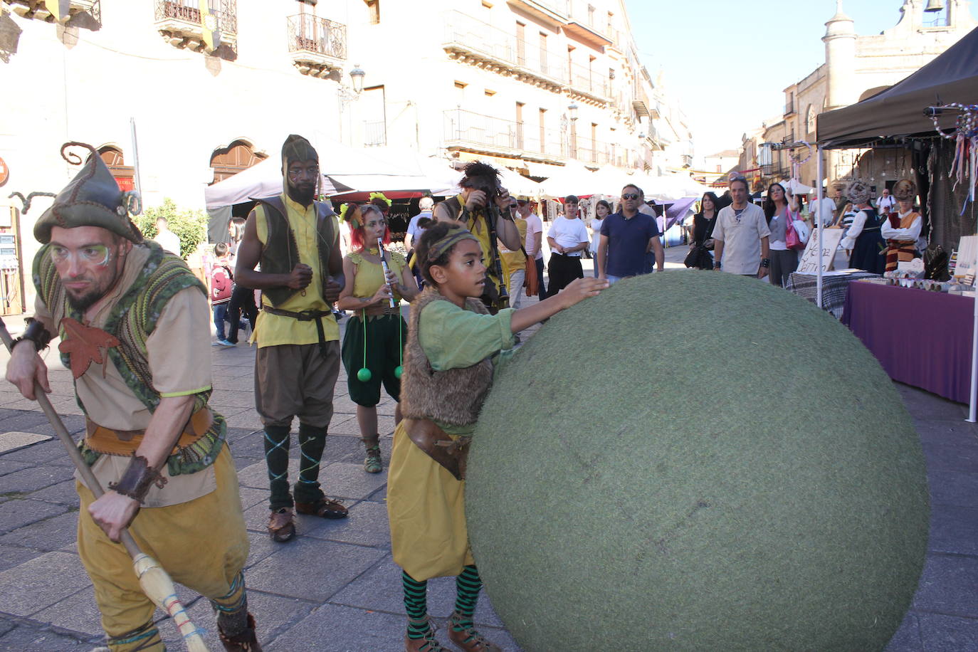Ciudad Rodrigo despide la VIII Feria Medieval con el poderío de los caballeros