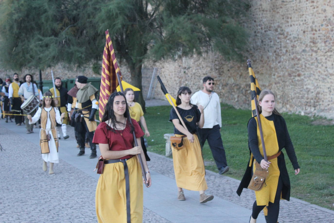 Ciudad Rodrigo despide la VIII Feria Medieval con el poderío de los caballeros