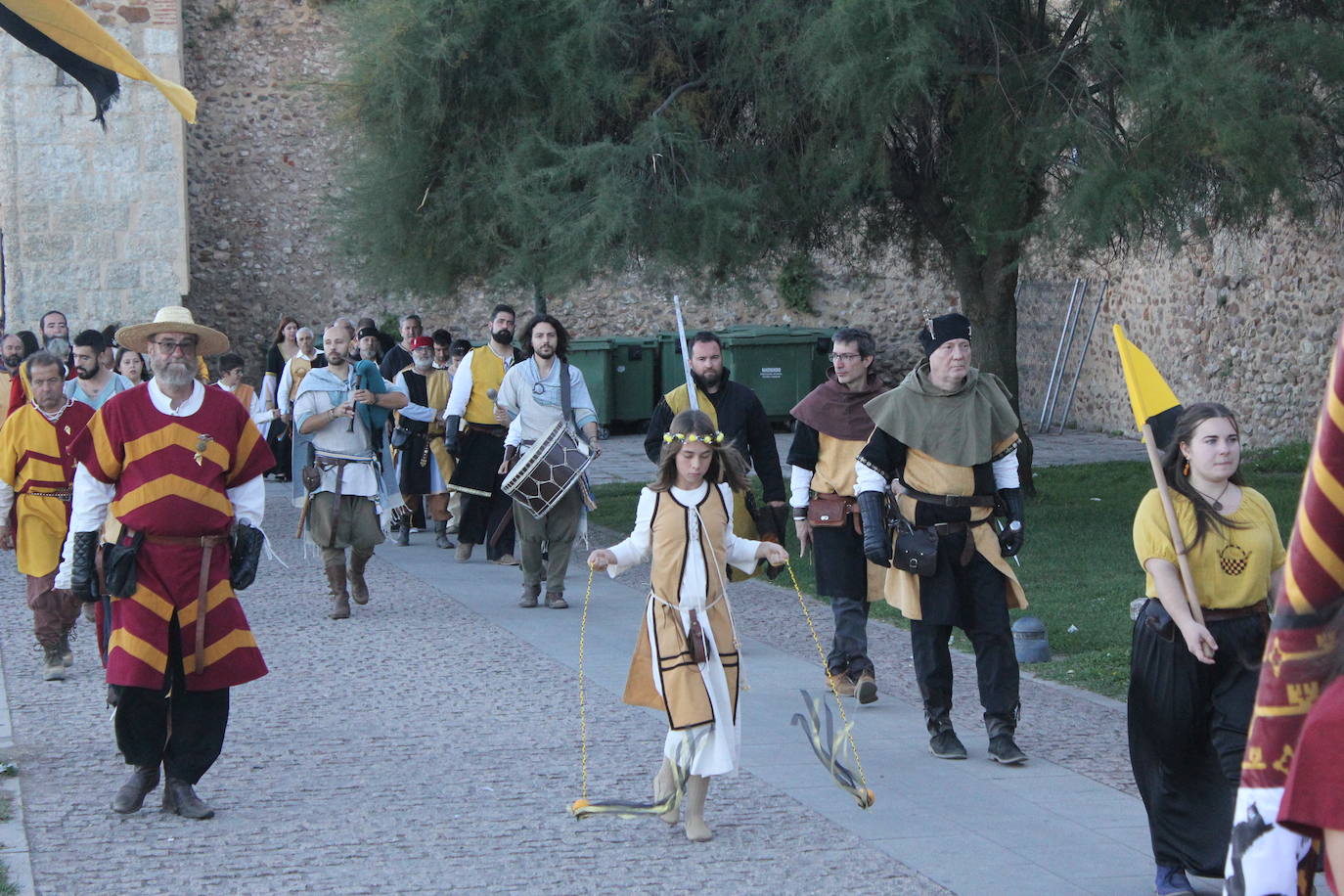 Ciudad Rodrigo despide la VIII Feria Medieval con el poderío de los caballeros