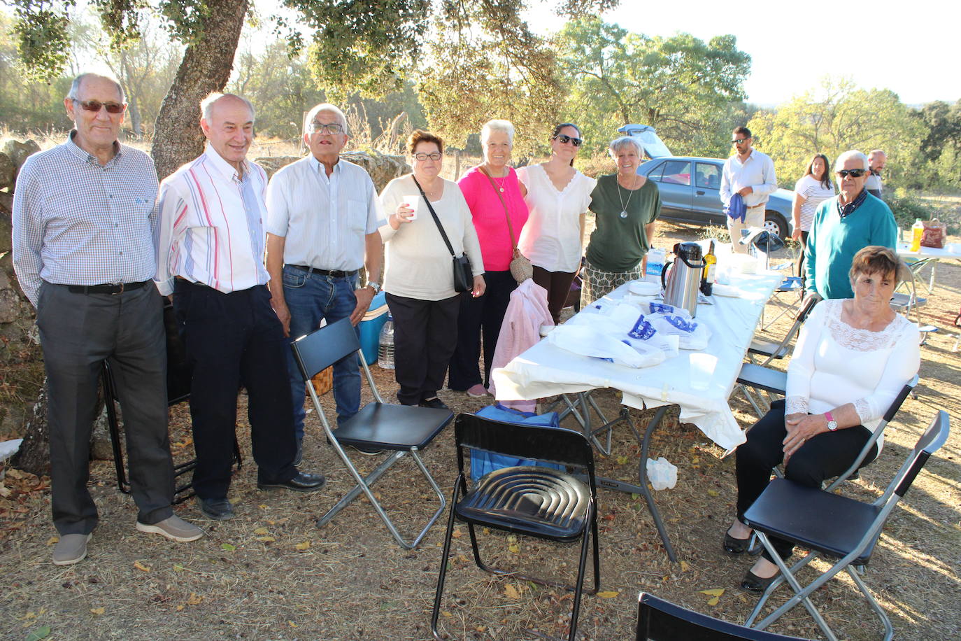 Ofrendas de devoción a la Virgen de la Yedra