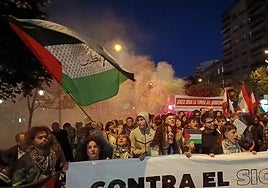 Imagen de la marcha en Salamanca.