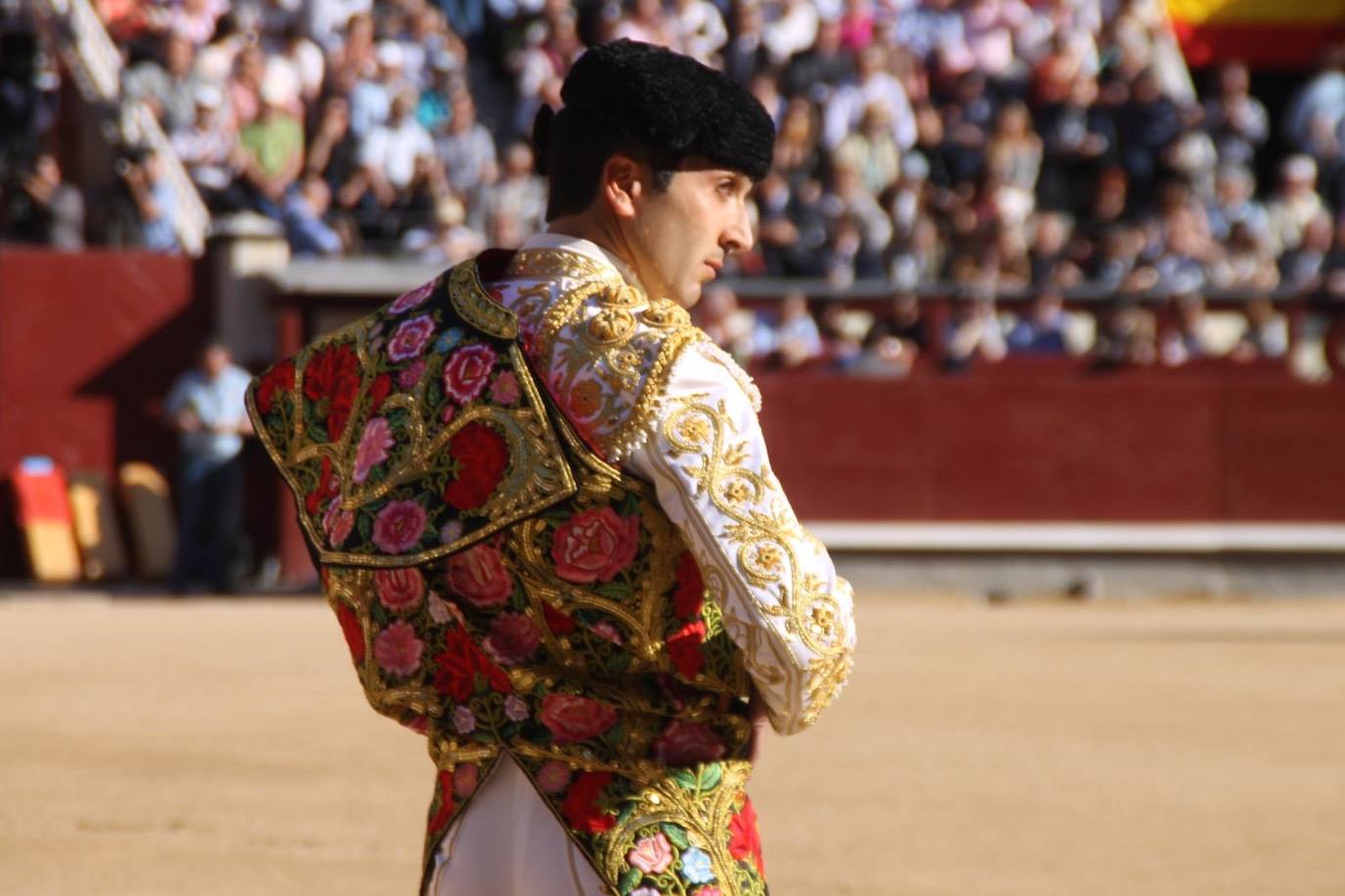 Javier Castaño, listo para el paseíllo en la plaza de Las Ventas de Madrid.
