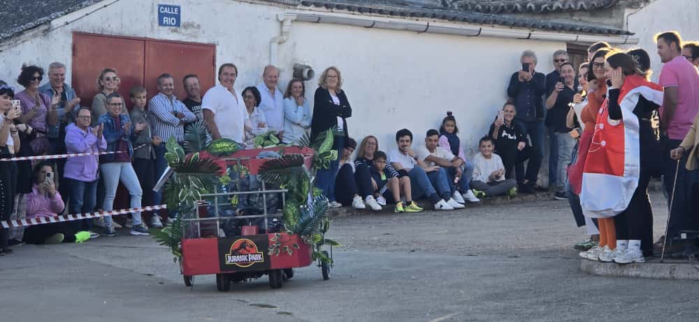 Día grande en Aldehuela de la Bóveda con procesión, bueyada infantil y autos locos