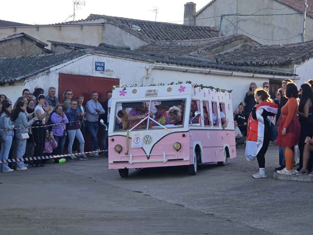 Día grande en Aldehuela de la Bóveda con procesión, bueyada infantil y autos locos