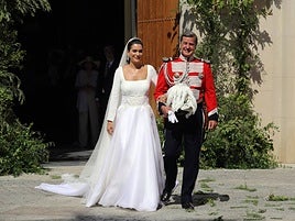 Cayetano Martínez de Irujo y Bárbara Mirjan.