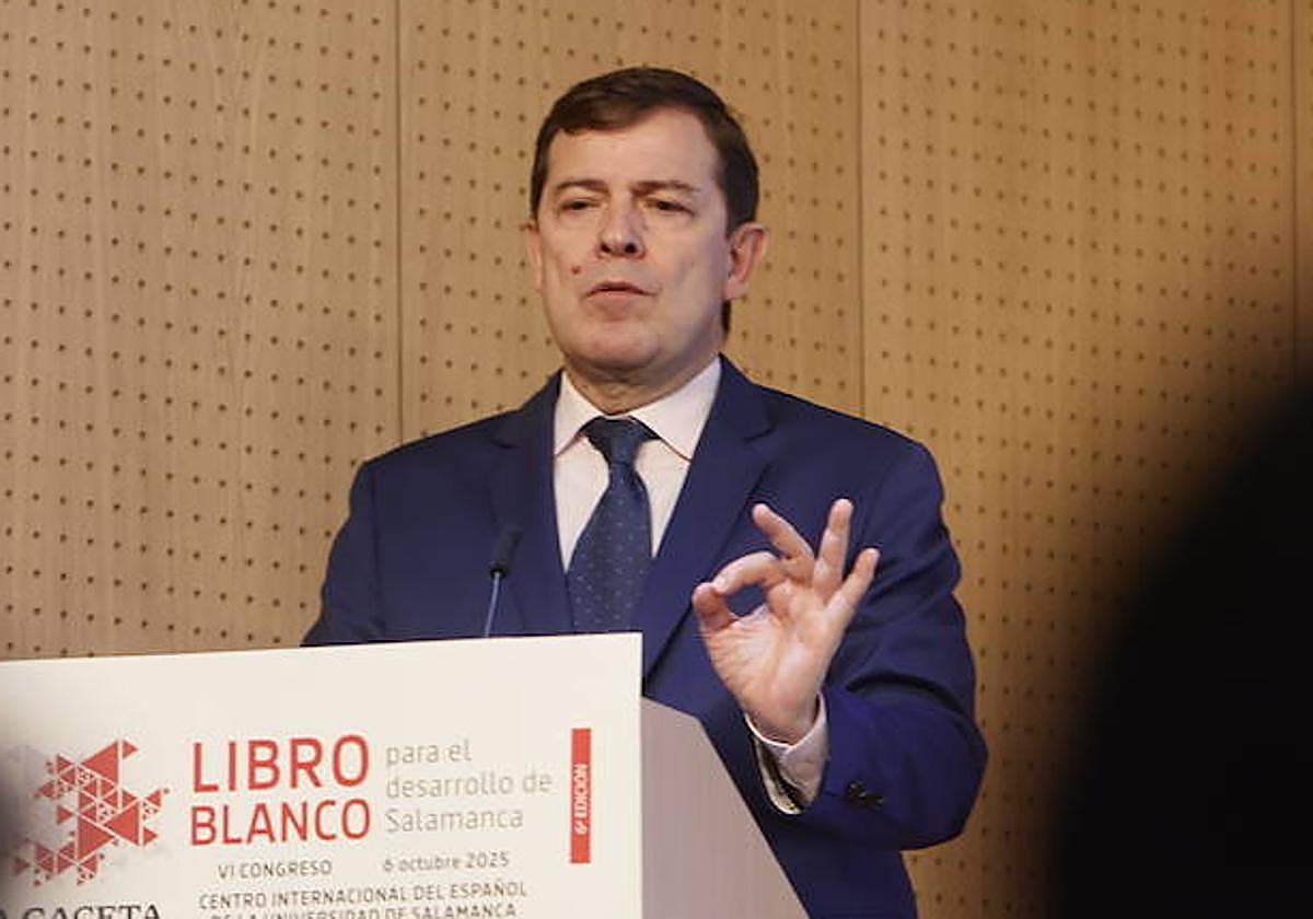 Alfonso Fernández Mañueco.