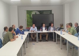 Reunión de la sectorial provincial de patata de ASAJA Salamanca.