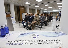 Jorge Moro, Jaime Fernández y Leticia García.