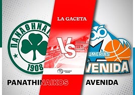 Panathinaikos - Avenida: horario y cómo ver en directo y por TV el partido de la Eurocup