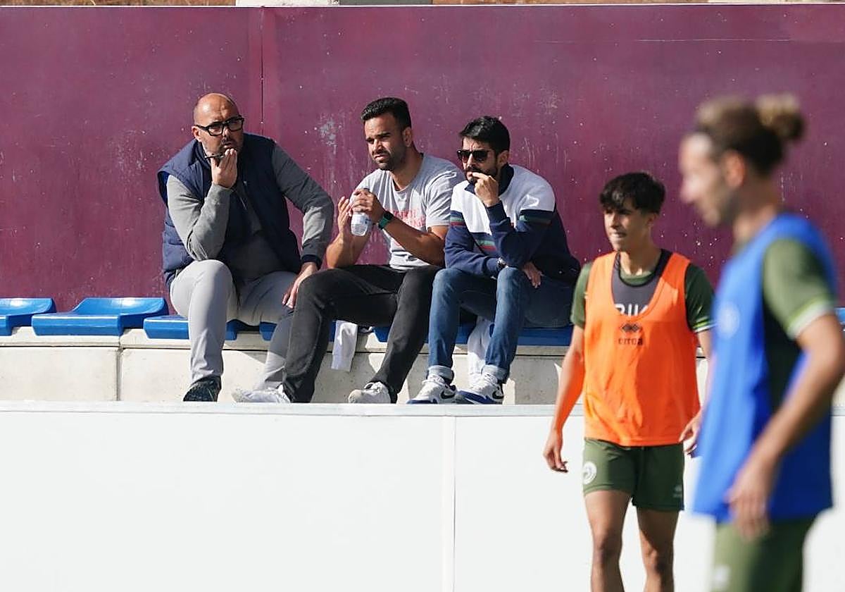 David Alonso Mata, Antonio Paz y Flavio Martín.