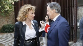 María Pardo, junto a Carlos García Carbayo, en el Foro GACETA de la Vivienda.
