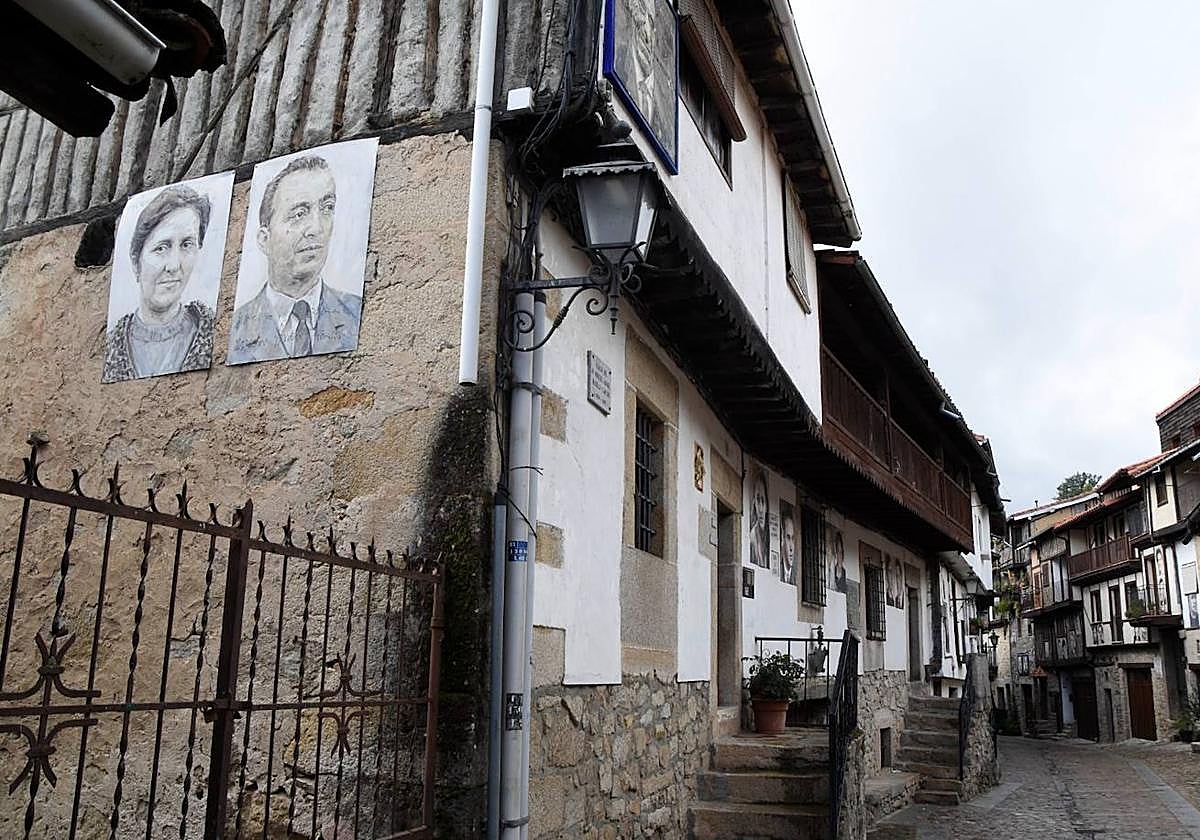 Imagen de las calles de Mogarraz.