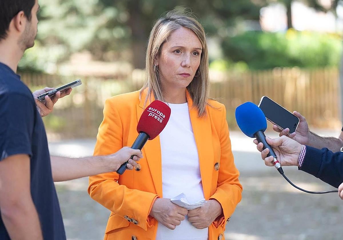 La vicesecretaria de Coordinación Sectorial del PP y eurodiputada, Alma Ezcurra.