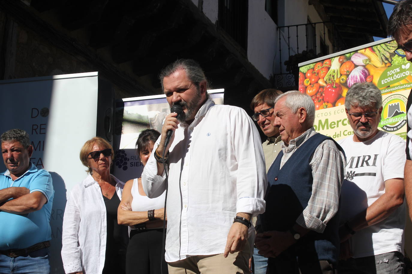 San Martín del Castañar brinda por el vino de la provincia en la XII Fiesta de la Vendimia