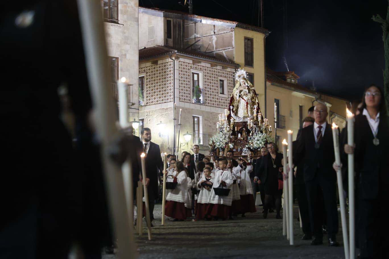 La procesión de la Virgen del Rosario en imágenes