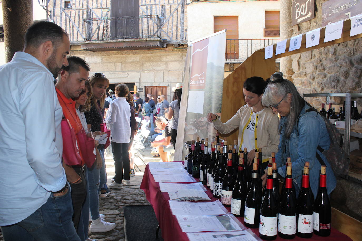 San Martín del Castañar brinda por el vino de la provincia en la XII Fiesta de la Vendimia